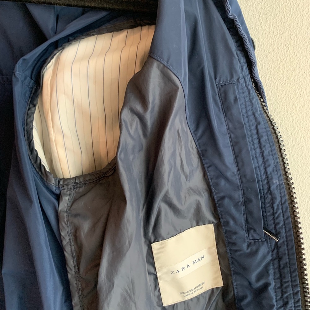Blue Bomber Jacket - Picture 3 of 4
